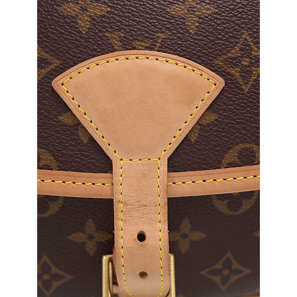 Louis Vuitton Leather Sologne Brown Shoulder Monogram Bag - Picture 4 of 8